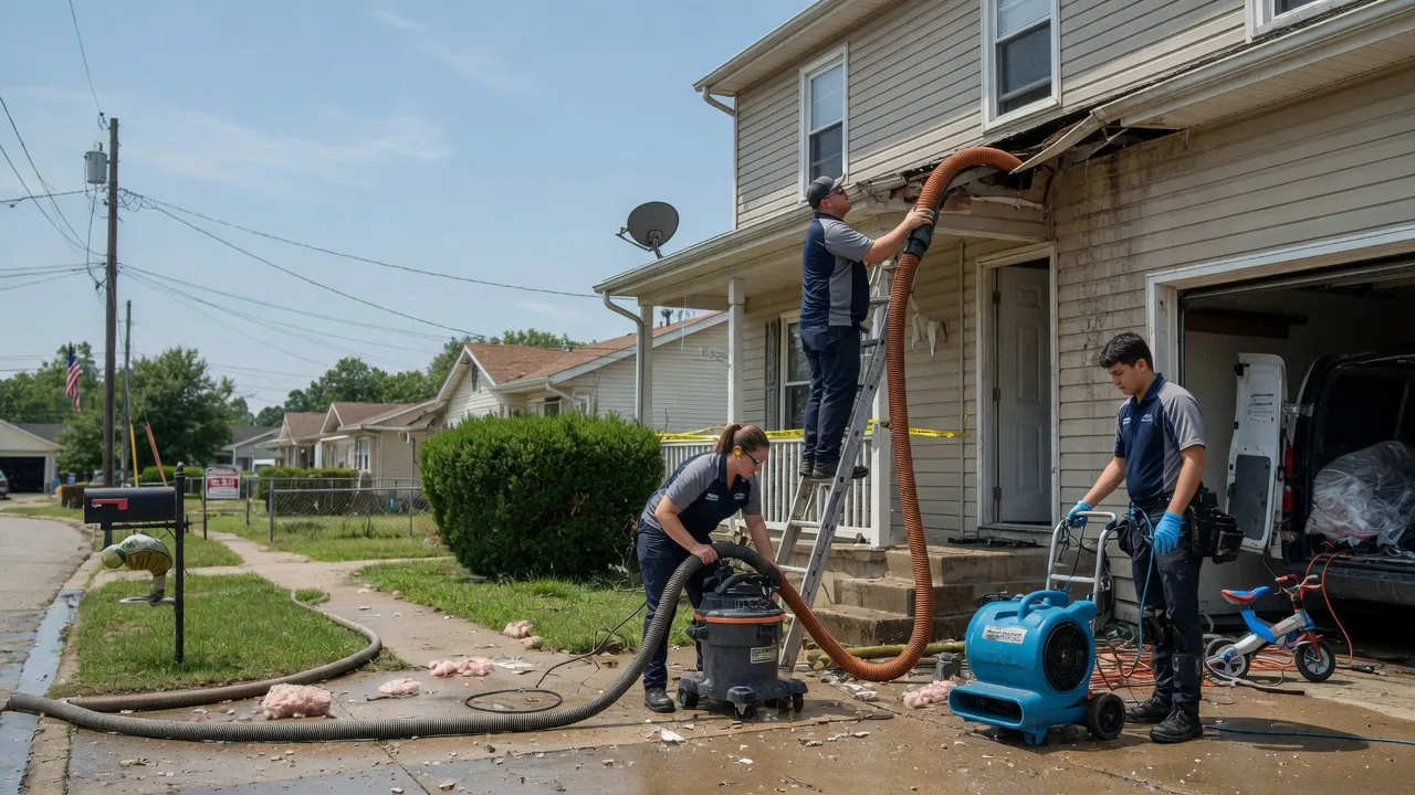 Water Damage Restoration in Hustontown, PA near me
